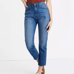 NWT Madewell The Momjean in Stratfield Wash Sz. 33